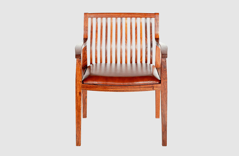 张家口中式实木大方椅家具效果图