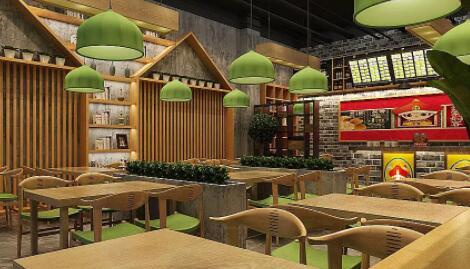 张家口如何设计中式快餐店打造中式风味